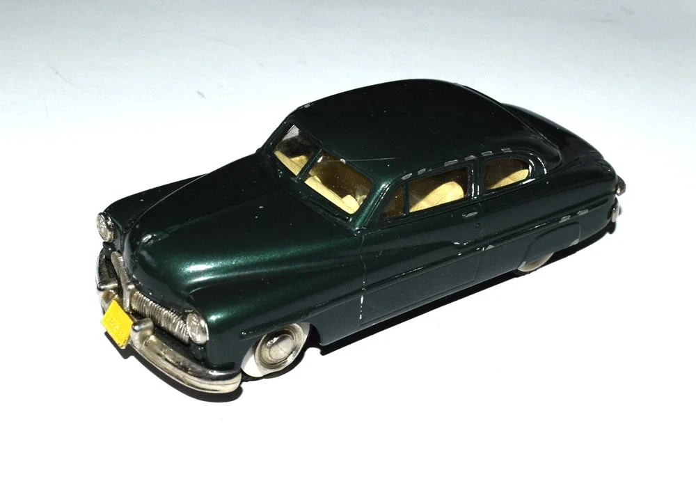 Vtg BROOKLIN MODELS METAL 1949 MERC MERCURY 2 DOOR COUPE BRK.15 1:43 SCALE